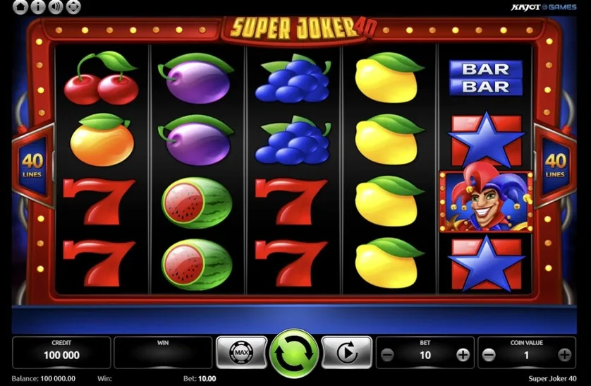 Super Joker 40 demo
